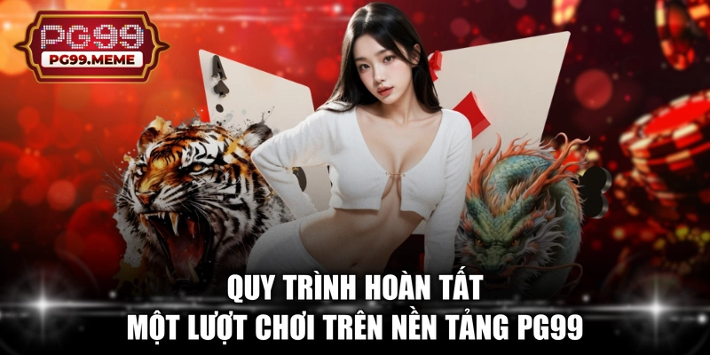 Quy trình hoàn tất một lượt chơi trên nền tảng PG99